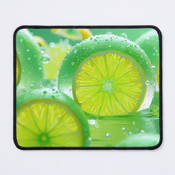 Item preview, Icy Cold Lime Slices with Frosty Rims designed and sold by CuteSlothWorld.