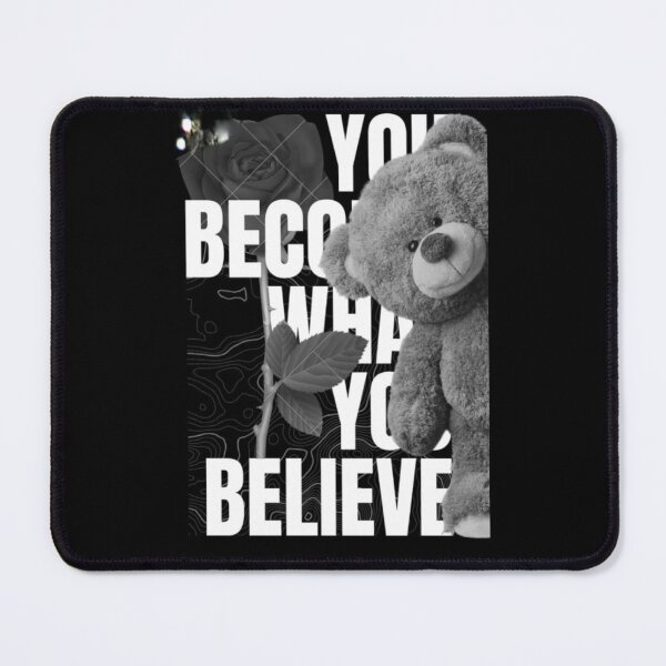 Item preview, Because What You Believe Broken Heart Teddy Bear Design | designed and sold by PixelVibe Art.