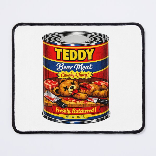 Item preview, Chunky and Juicy Teddy Bear meat canned and ready to eat. designed and sold by Gunnar Hermansen.