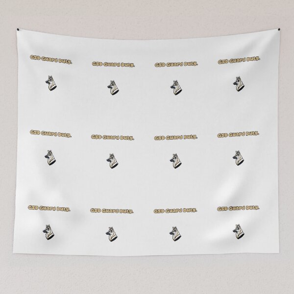 Item preview, GSD Guard Duty German Shepherd Protector Design designed and sold by NatureUnleashed.