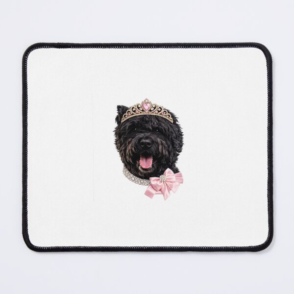 Item preview, Princess Sonya Black Russian Terrier – Royal Dog Queen, Elegant Terrier Art designed and sold by DogYouChose.