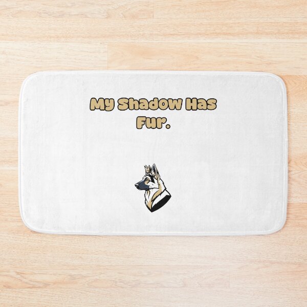 Item preview, My Shadow Has Fur Loyal Dog Companion Design designed and sold by NatureUnleashed.