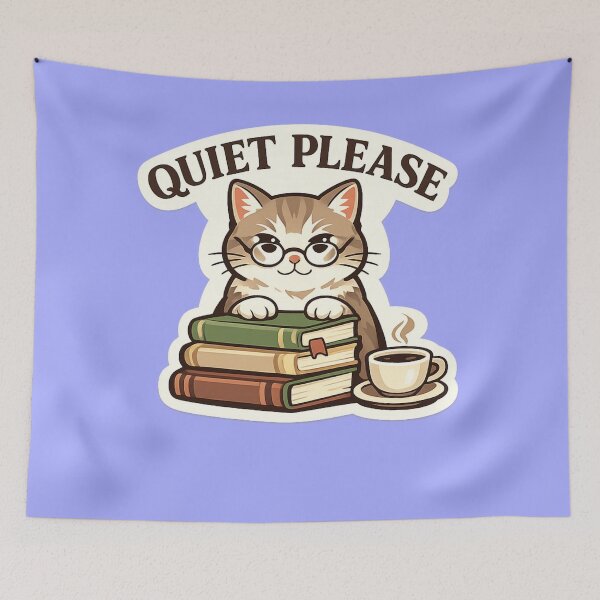 Item preview, Librarian Cat designed and sold by Iail Ioa.