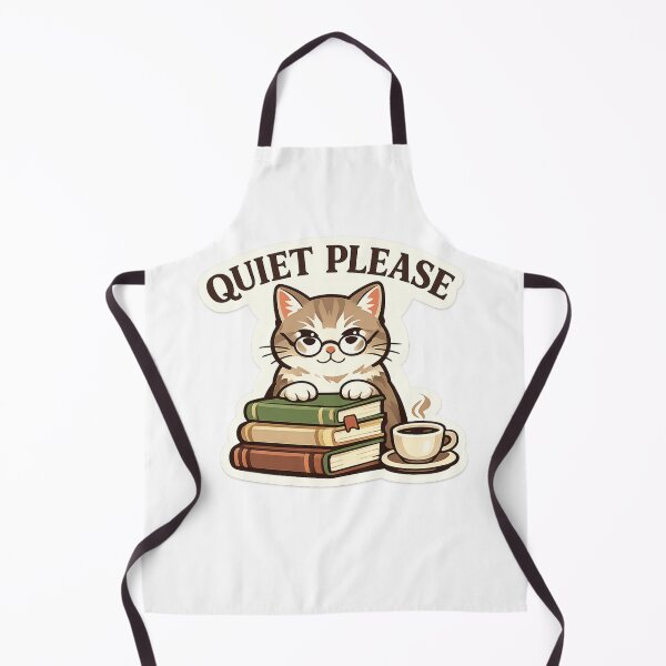 Item preview, Librarian Cat designed and sold by Iail Ioa.
