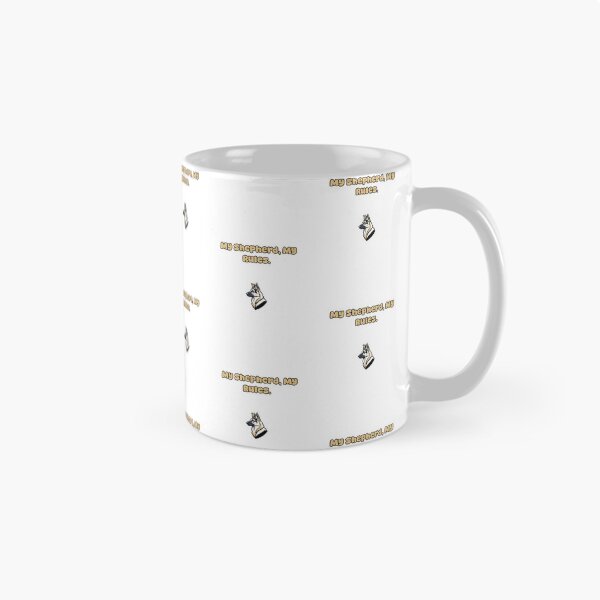 Item preview, My Shepherd My Rules Dog Lover Statement Design designed and sold by NatureUnleashed.