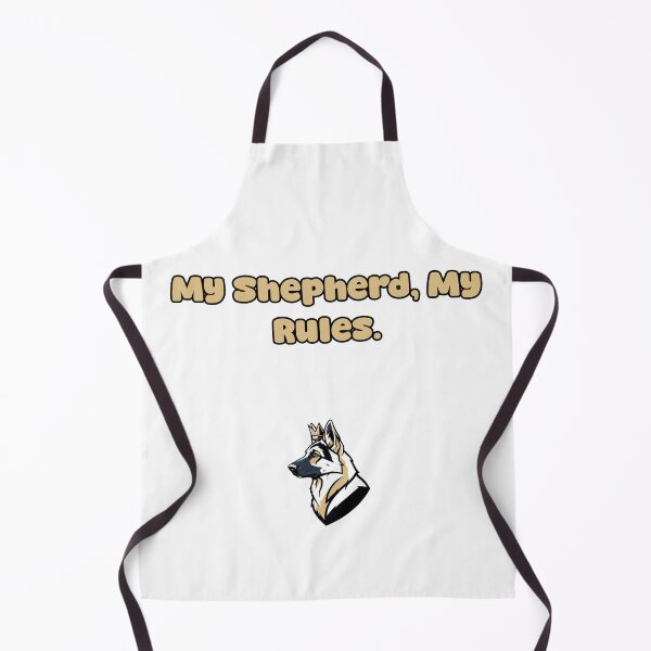 Item preview, My Shepherd My Rules Dog Lover Statement Design designed and sold by NatureUnleashed.