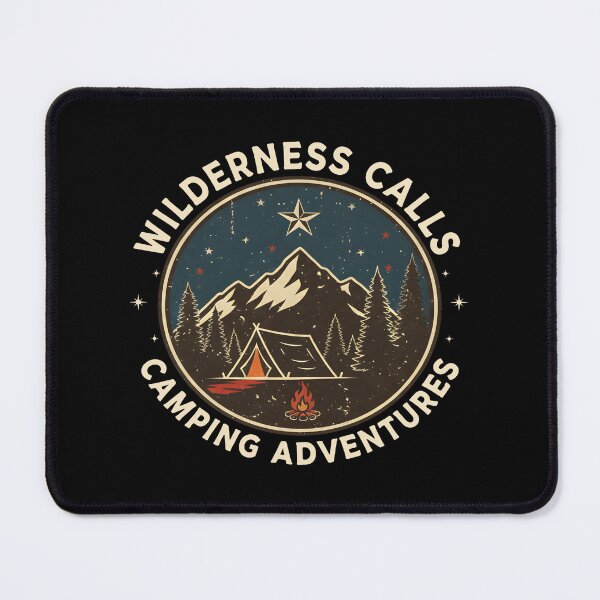 Item preview, Wilderness Calls Camping Adventures – Funny Outdoor Hiking Gift designed and sold by Axivra.