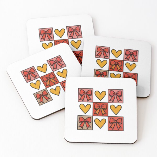 Item preview, Coquette Bows & Hearts | Retro Cute Pattern Graphic designed and sold by HBDStudio.