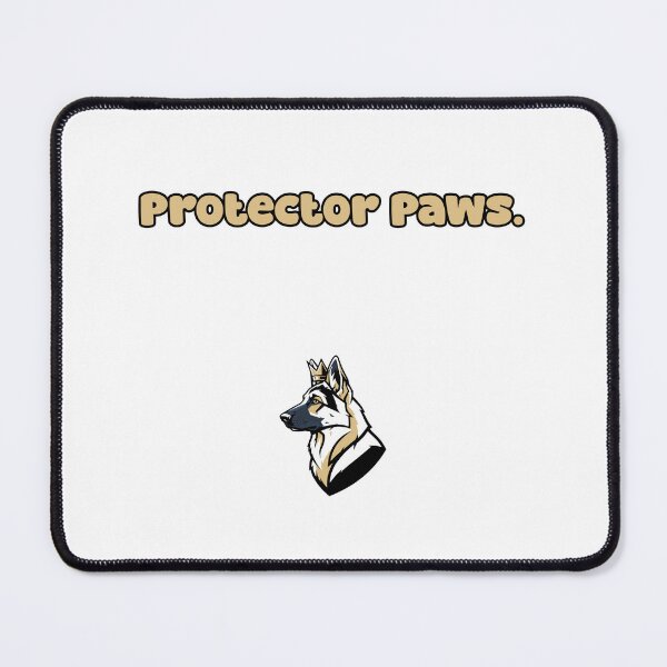 Item preview, Protector Paws Loyal German Shepherd Dog Design designed and sold by NatureUnleashed.