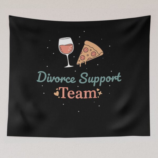 Item preview, Divorce Support Team Newly Divorced Divorce Party designed and sold by LuminOrb.