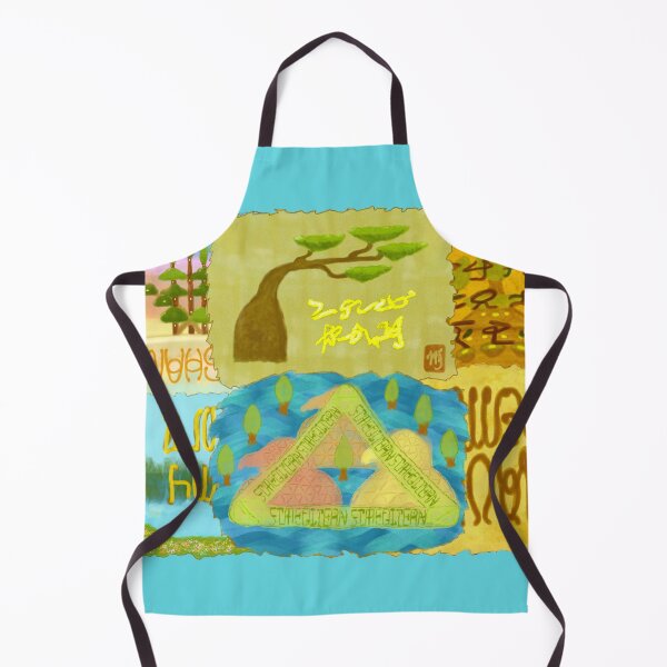 Item preview, An abstract illustration of trees designed and sold by greenPQBstudio.