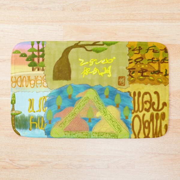 Item preview, An abstract illustration of trees designed and sold by greenPQBstudio.
