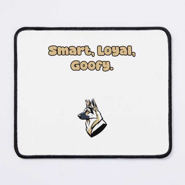 Item preview, Smart Loyal Goofy German Shepherd Dog Traits designed and sold by NatureUnleashed.