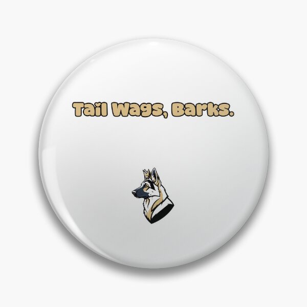 Item preview, Tail Wags Barks Happy Dog Life Celebration Design designed and sold by NatureUnleashed.