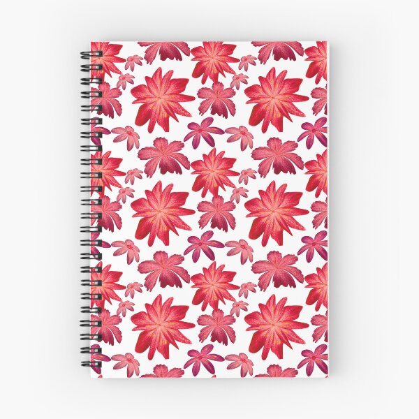 Item preview, Red Pink Floral Seamless Pattern Dark Aesthetic Botanical Flowers Watercolor Style Design designed and sold by HopeAndHustle.