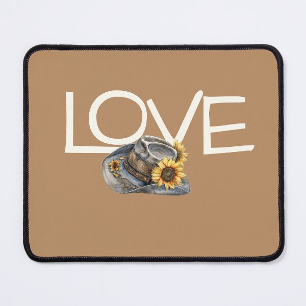 Item preview, Simply Love Cowboy Hat – Western Sunflower Country Design designed and sold by Teacuppupdesign.