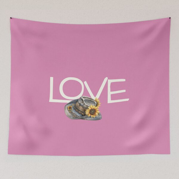 Item preview, Simply Love Cowboy Hat – Western Sunflower Country Design designed and sold by Teacuppupdesign.
