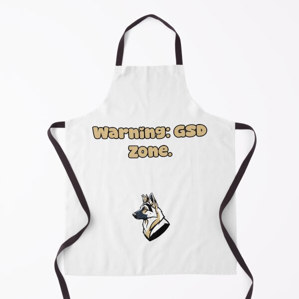 Item preview, Warning GSD Zone German Shepherd Owner Humor designed and sold by NatureUnleashed.