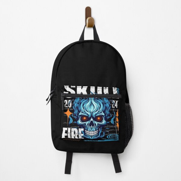 Item preview, Skull on Fire Graphic T-Shirt | Burning Skull Design | Dark Aesthetic Flame Skull Art 2024 designed and sold by PixelVibe Art.