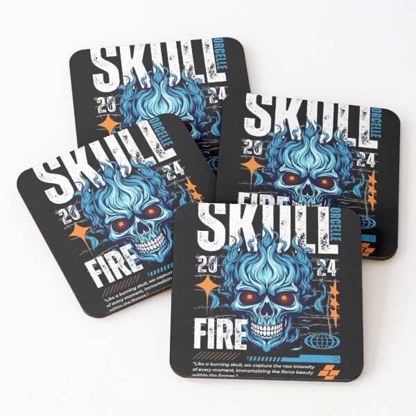Item preview, Skull on Fire Graphic T-Shirt | Burning Skull Design | Dark Aesthetic Flame Skull Art 2024 designed and sold by PixelVibe Art.
