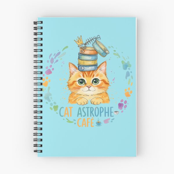 Item preview, Cat Astrophe Café Cute Kitten designed and sold by StickyDelights.