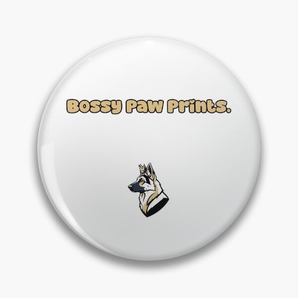 Item preview, Bossy Paw Prints Funny Dog Owner Humor Design designed and sold by NatureUnleashed.