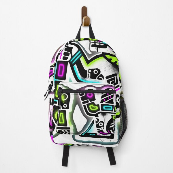 Item preview, Viracocha Neon Aztec Rave Warrior designed and sold by Wsgreen.