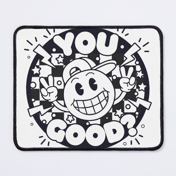 Item preview, You Good? Retro Rubber Hose Cartoon - Funny Vintage Streetwear Graphic designed and sold by CLUB SODA KID DESIGNS.