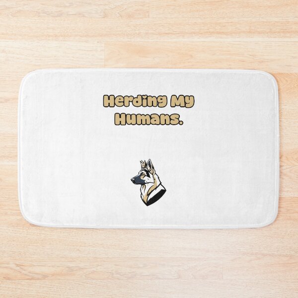 Item preview, Herding My Humans Funny Dog Owner Humor Design designed and sold by NatureUnleashed.