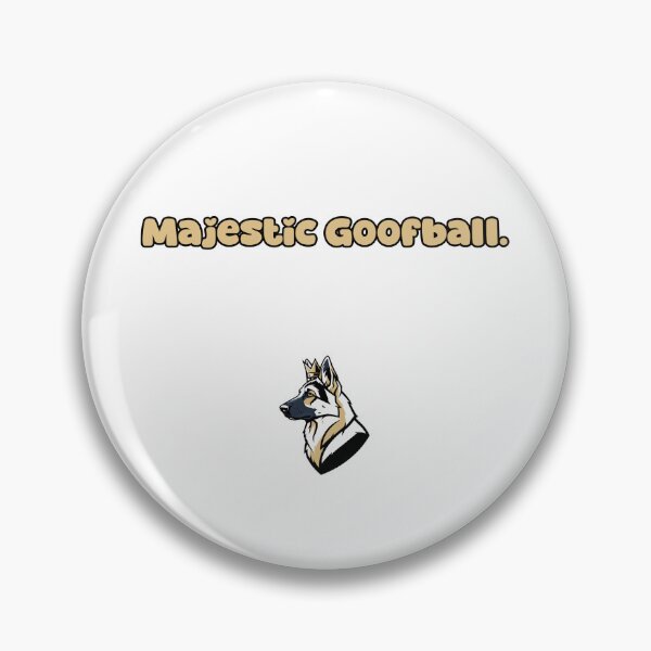Item preview, Majestic Goofball German Shepherd Dog Personality designed and sold by NatureUnleashed.