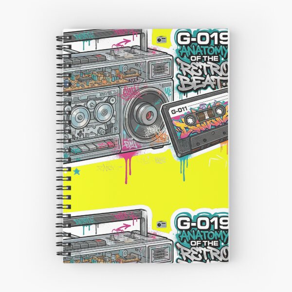 Item preview, G-019: Anatomy of the Retro Beat - RAL Archive (Boombox & Tape) designed and sold by RewindArtLab.