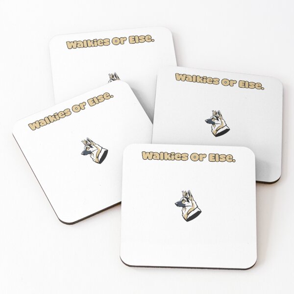 Item preview, Walkies Or Else Demanding Dog Walk Humor Design designed and sold by NatureUnleashed.