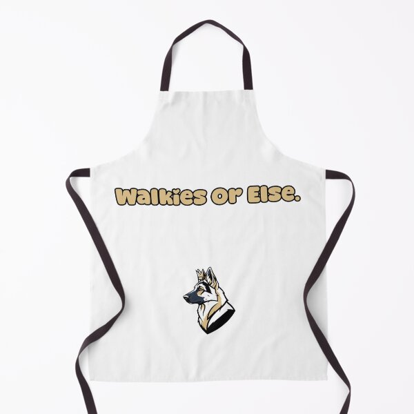 Item preview, Walkies Or Else Demanding Dog Walk Humor Design designed and sold by NatureUnleashed.