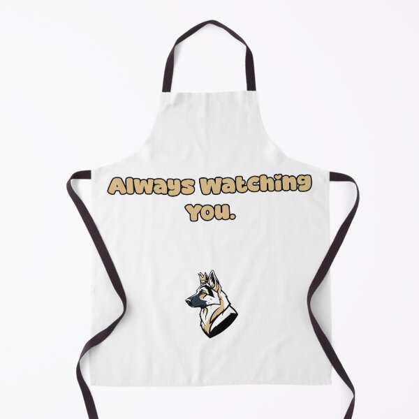 Item preview, Always Watching You Loyal Dog Security Guard designed and sold by NatureUnleashed.