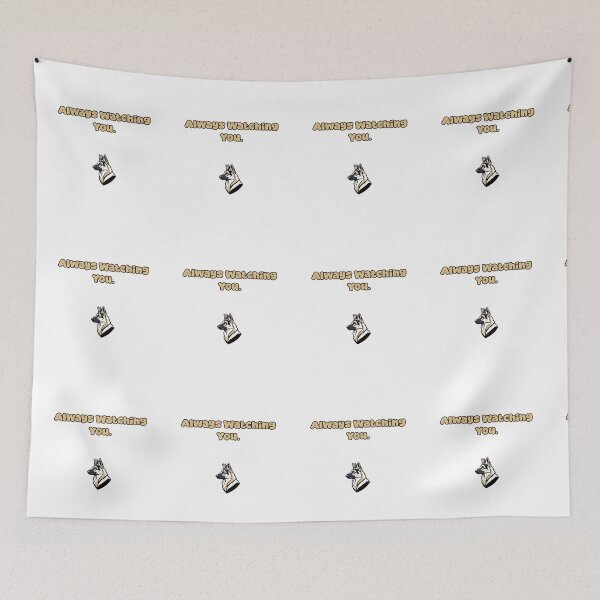 Item preview, Always Watching You Loyal Dog Security Guard designed and sold by NatureUnleashed.
