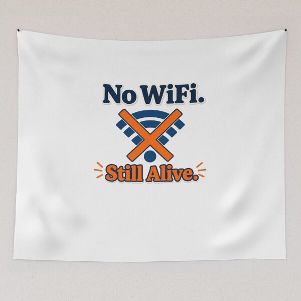 Item preview, No WiFi. Still alive. Turns out it’s not that bad. designed and sold by Conviction studio.