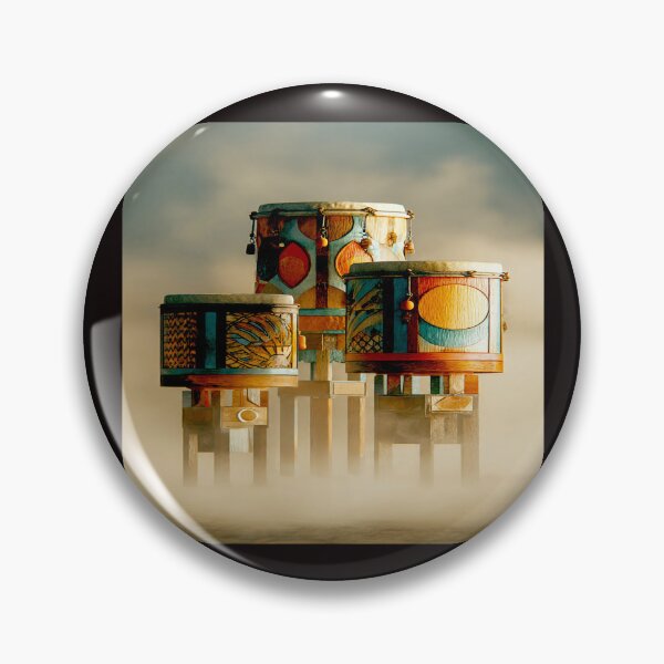 Item preview, Sacred Rhythm Meets Art: Afro-Brazilian Atabaque Drums #2 designed and sold by Helios Be. Lavsh.