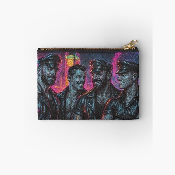 Item preview, London Leather Daddies Live On Colorsplash Sketch Gay Pride Art Design designed and sold by ItsAKinkThing.