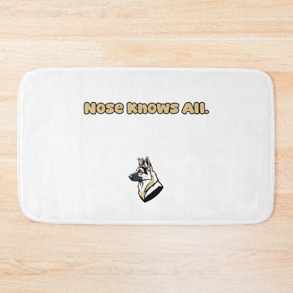 Item preview, Nose Knows All Smart Dog Detective Humor Design designed and sold by NatureUnleashed.