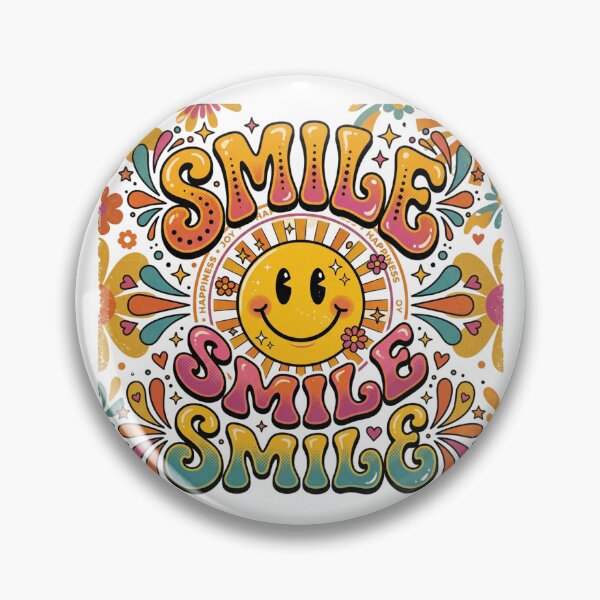 Item preview, retro smile emoji designed and sold by CREATINGMAD.