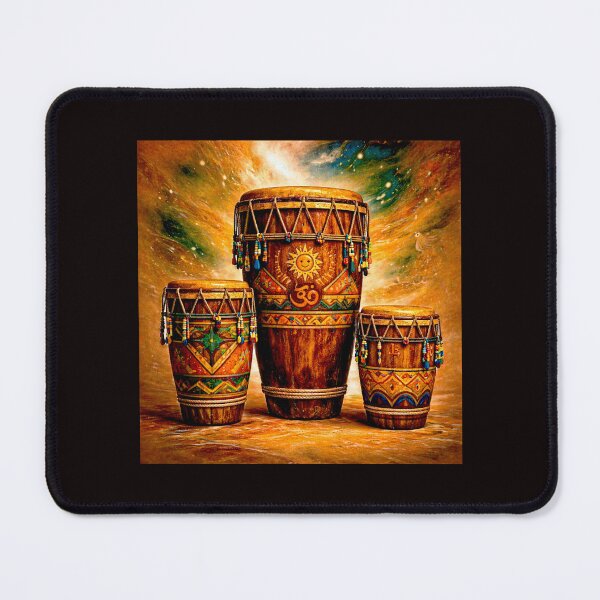 Item preview, Sacred Rhythm Meets Art: Afro-Brazilian Atabaque Drums #3 designed and sold by Helios Be. Lavsh.
