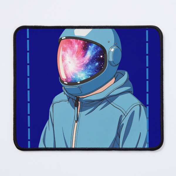 Item preview, Cyberpunk Space Astronaut Neon Glow designed and sold by Ali Doodles.