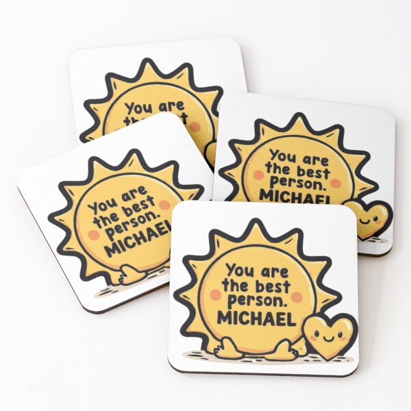 Item preview, ​You Are The Best Person Michael Cute Sun Art designed and sold by fofo1973.