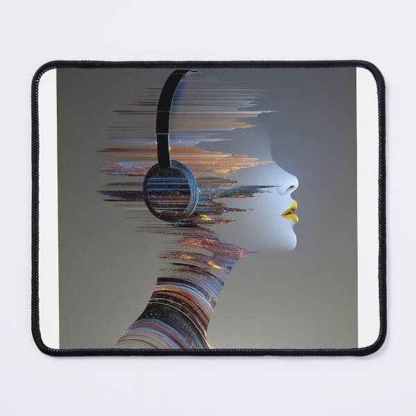 Item preview, The Sound of Light - Abstract Humanoid Music Visualization designed and sold by UrbanCanvas 111.