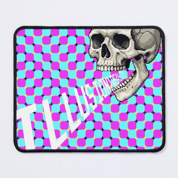 Item preview, Moving Neon Vaporwave Optical Illusion designed and sold by MadeTearfully.