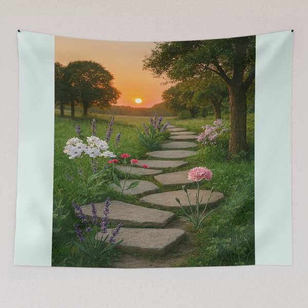 Item preview, Paradise in spring, realistic style designed and sold by the artedivino.