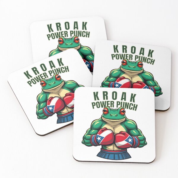 Item preview, Kroak Power Punch Muscular Boxing Frog designed and sold by Found Dream.