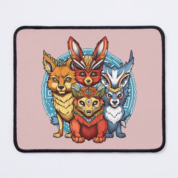 Item preview, Chibi Foxes designed and sold by Pixel-Lair.