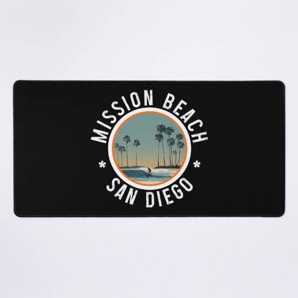 Item preview, Mission Beach - San Diego (with White Lettering) designed and sold by VelvetRoom.