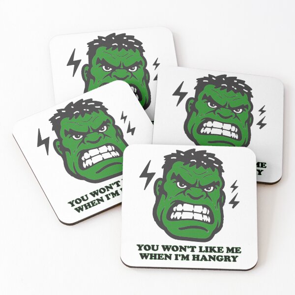Item preview, You Won’t Like Me When I’m Hangry – Superhero Appetite Warning Tee designed and sold by Ignorant-Artist.